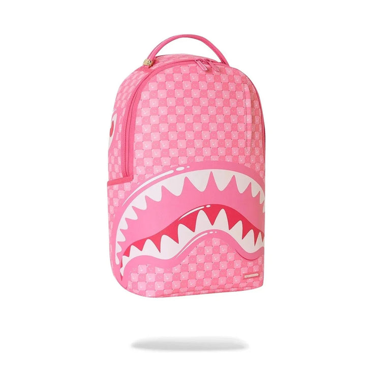 ZAINO UNISEX SPRAYGROUND PINK NEW CHECK FACES ROSA