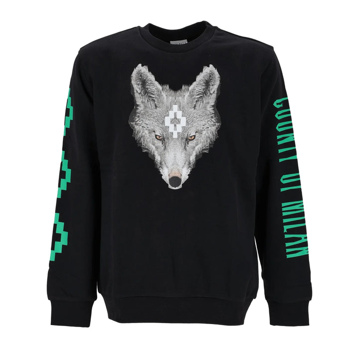 F5CAMASW046 - Felpe - Girocollo - MARCELO BURLON - County Of Milan - WOLF PRINT - Adulto - Uomo - Streetwear