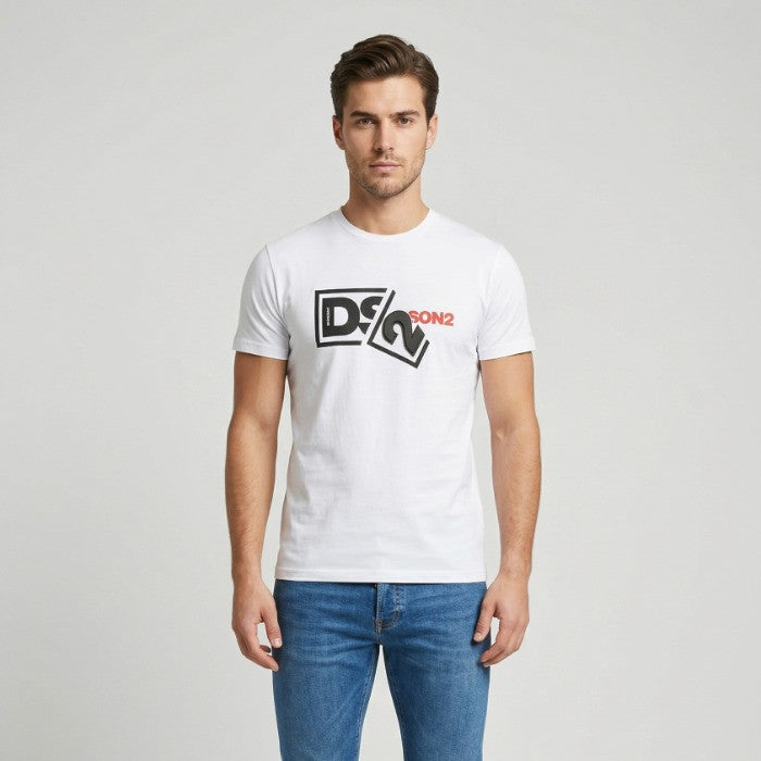 T-SHIRT UOMO DROP SEASON 2 ESSENTIAL CHEST LOGO