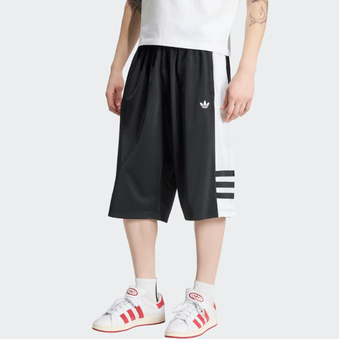 PANTALONCINI UOMO ADIDAS ORIGINALS ADICOLOR FIREBIRD NERI
