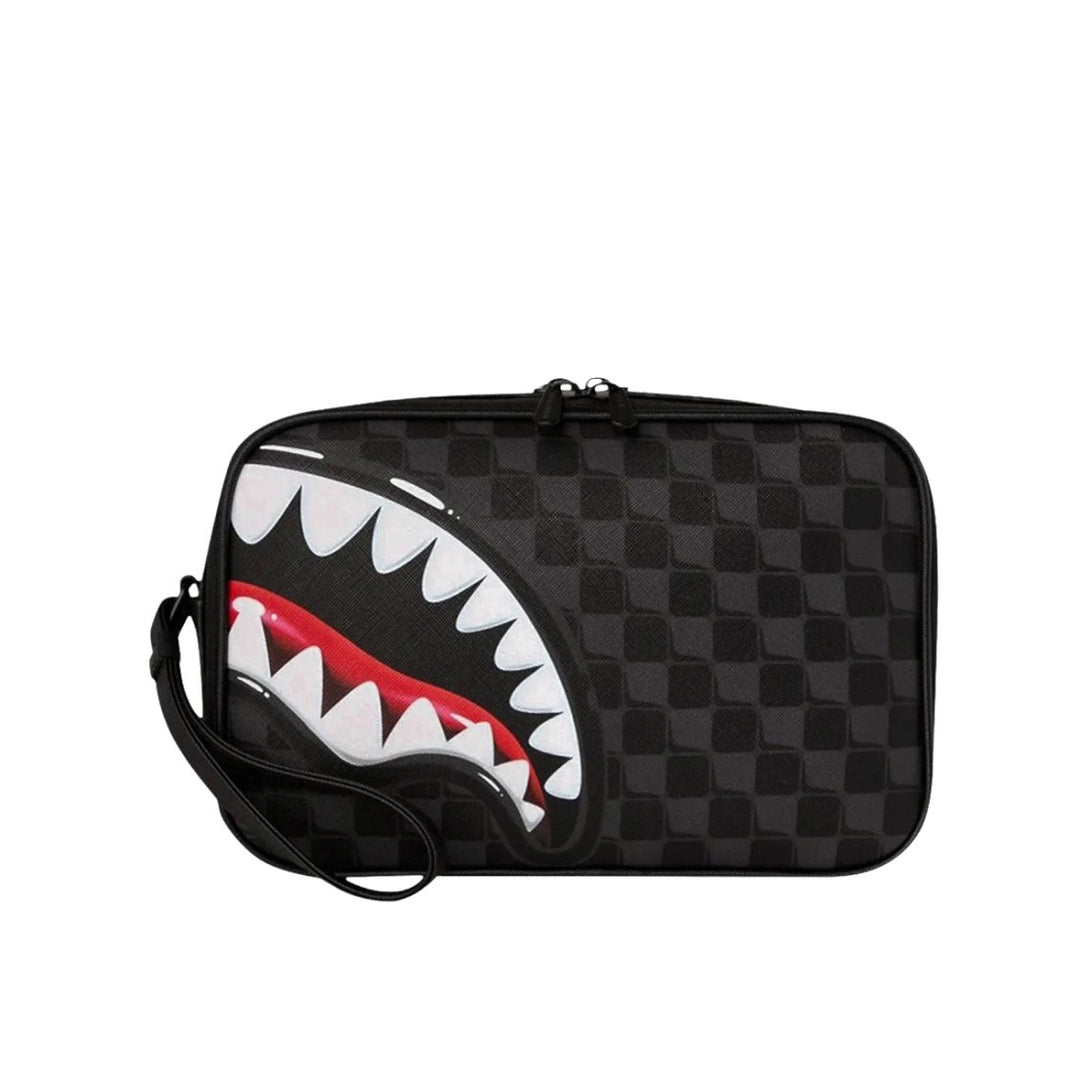 BORSELLO A TRACOLLA SPRAYGROUND SHARKS CHECKERBOARD
