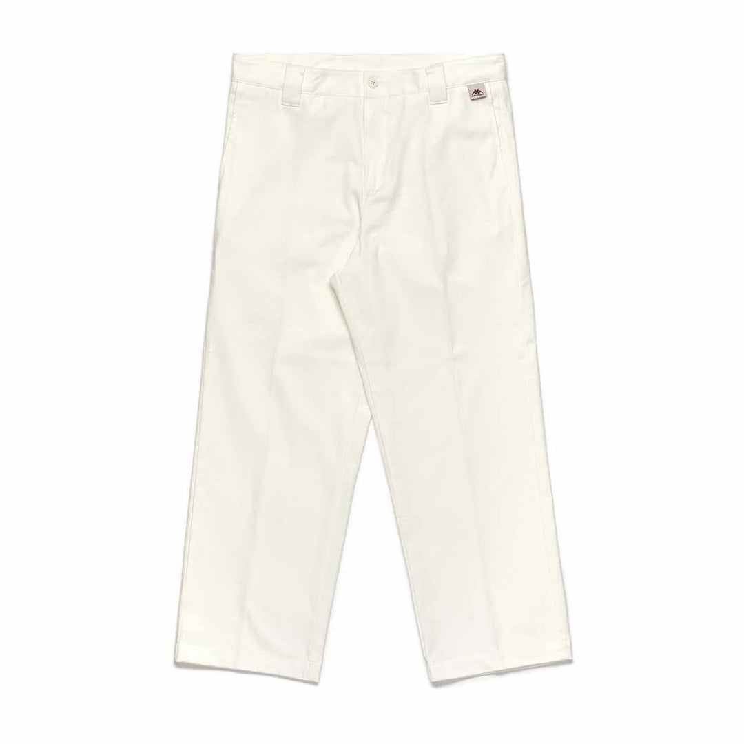 PANTALONI CHINO UOMO KAPPA ROBE DI KAPPA MEBSUTA PEACHED BIANCO