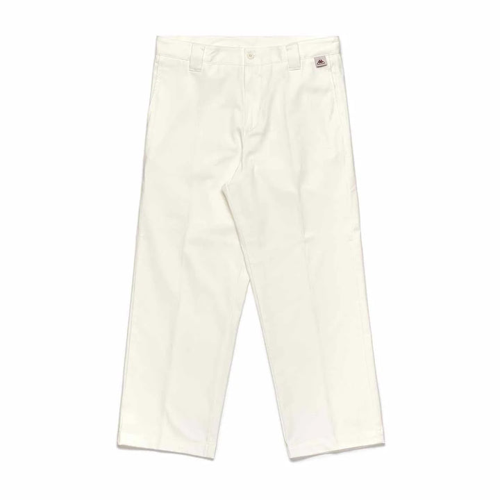 PANTALONI CHINO UOMO KAPPA ROBE DI KAPPA MEBSUTA PEACHED BIANCO