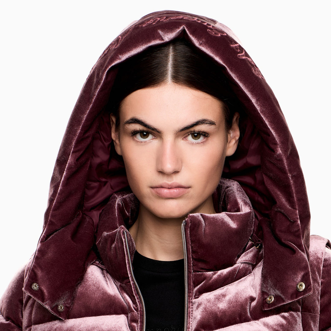 7W000441 AF15654 - GIACCA EA7 EMPORIO ARMANI DONNA VIOLA