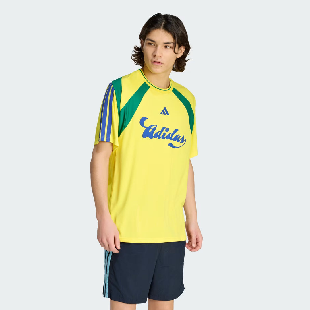 T-SHIRT UOMO ADIDAS ORIGINALS COLORE GIALLO ZOLFO