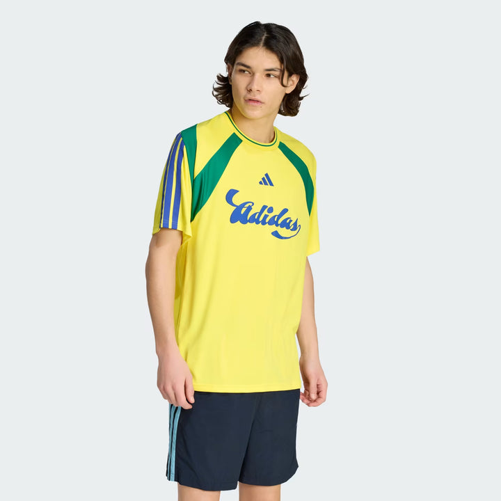 T-SHIRT UOMO ADIDAS ORIGINALS COLORE GIALLO ZOLFO