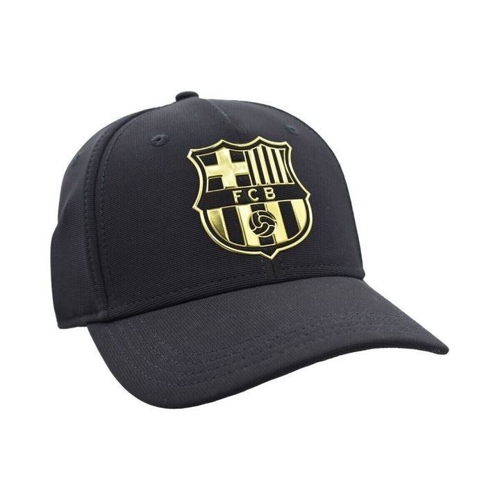 CAPPELLO FC BARCELONA CREST NERO E ORO UFFICIALE 5001GBNOP BAMBINI