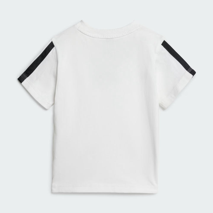 COMPLETINO ADIDAS ESSENTIALS TEE INFANT BIANCO/NERO