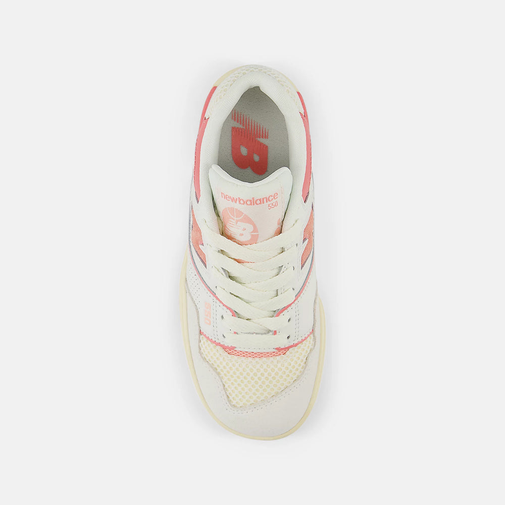 SCARPE BAMBINO NEW BALANCE 550 DESERT PINK SEA SALT