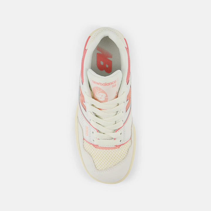 SCARPE BAMBINO NEW BALANCE 550 DESERT PINK SEA SALT