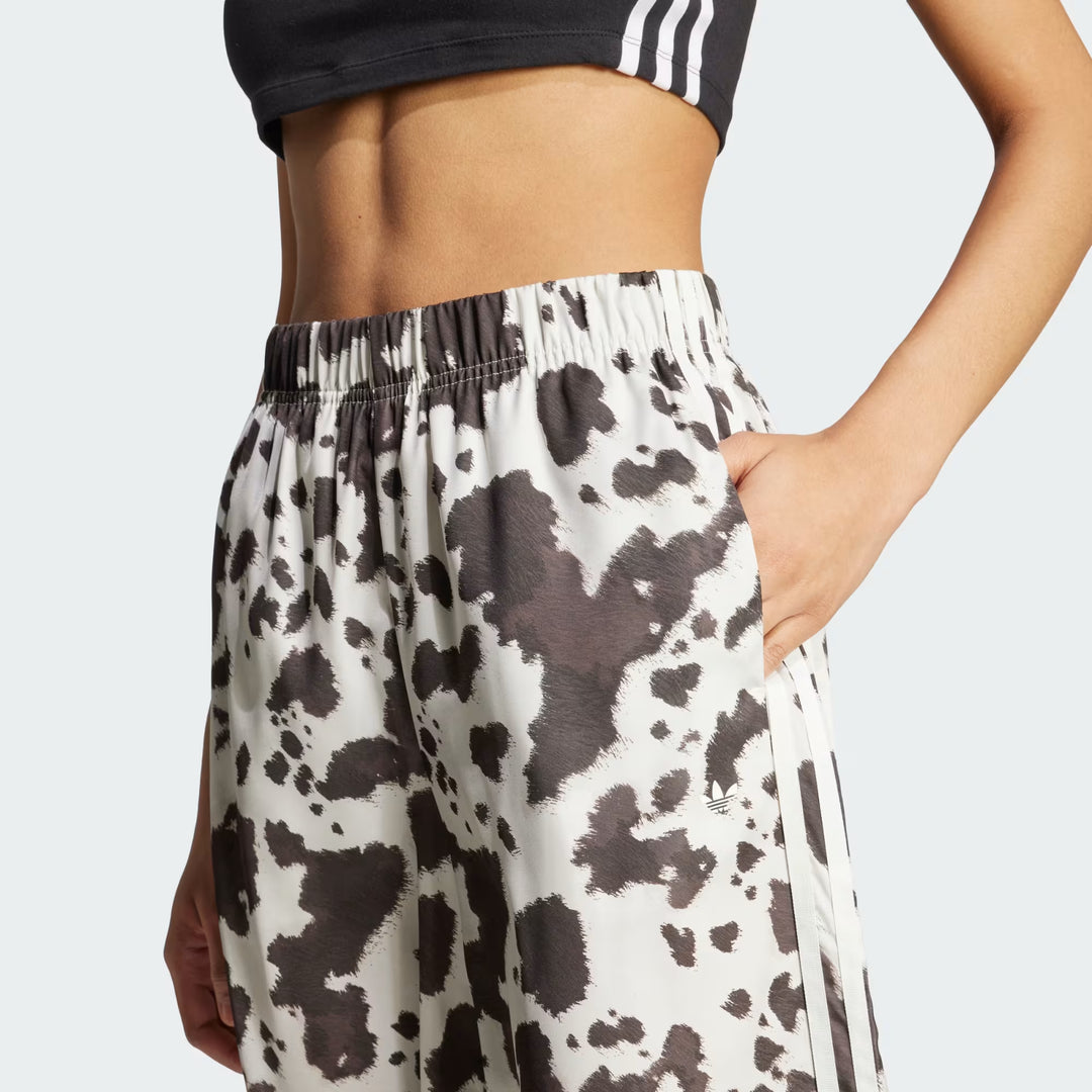 PANTALONI ADIDAS ORIGINALS SATIN WIDE LEG ANIMALIER DONNA KA2668
