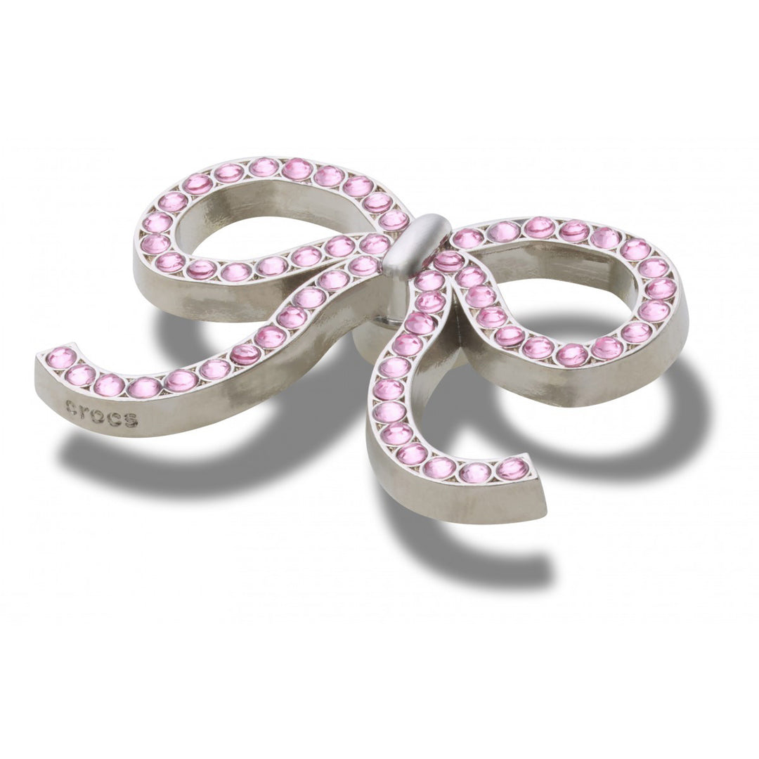 CHARM CROCS JIBBITZ™ PINK BOW