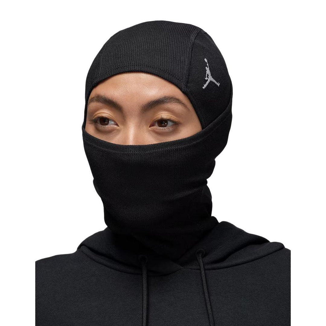 J1013247010 - CAPPUCCIO IN MAGLIA JORDAN FLIGHT WARM NERO UNISEX ADULTO