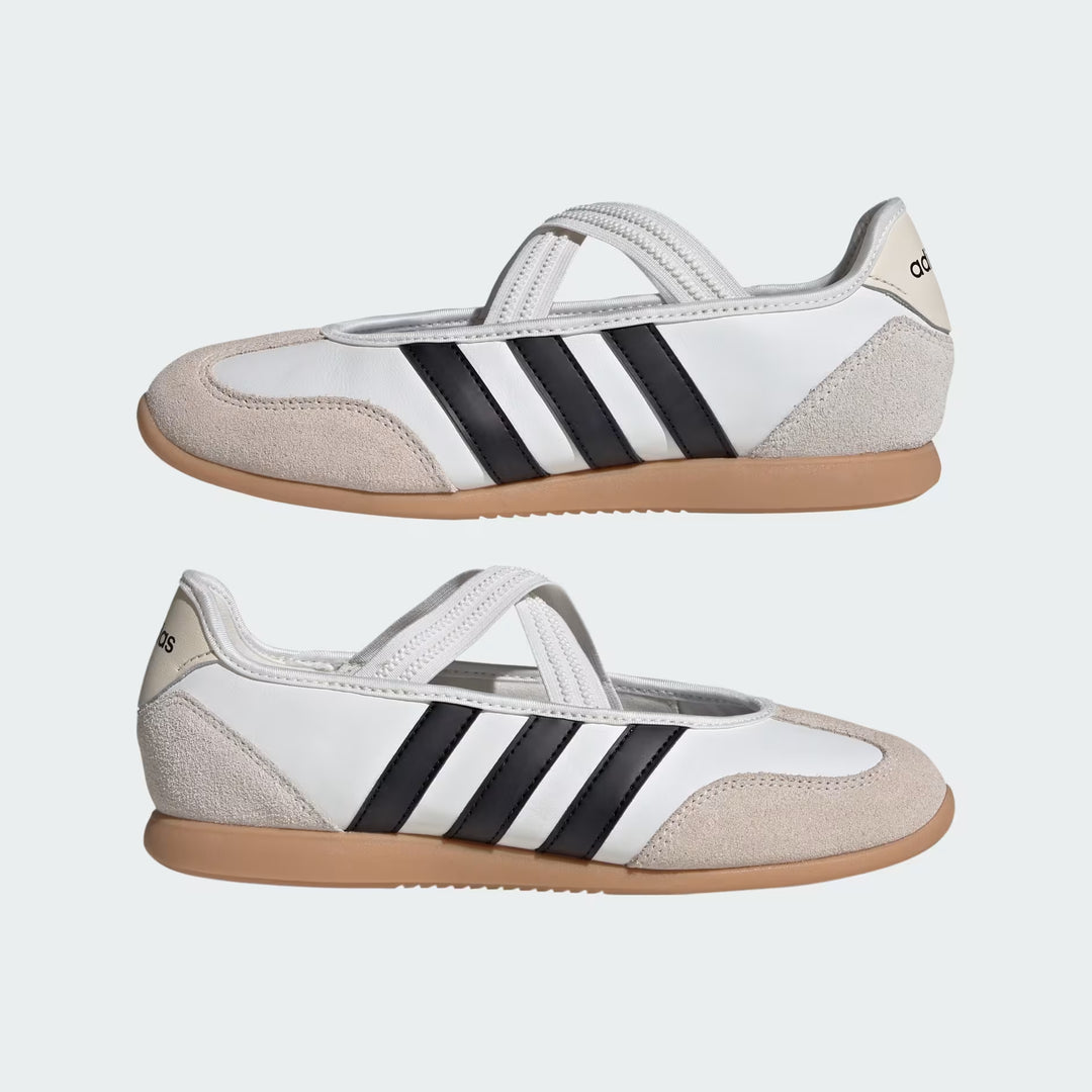 SCARPE DONNA ADIDAS BERMUDA MARY JANE WHITE BLACK