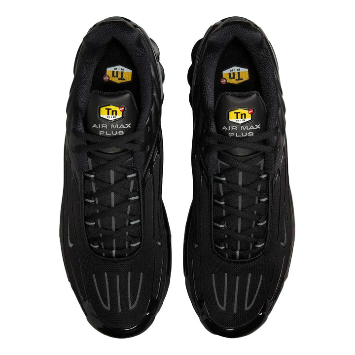 IF6319 - Scarpe - Sneakers - Uomo - NIKE - AIR MAX PLUS 3 UOMO – NERO - DESIGN FUTURISTICO -