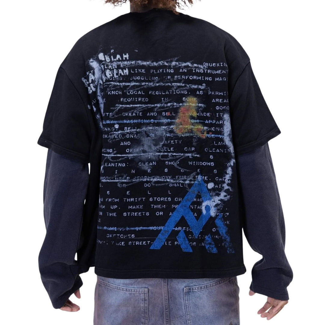 T-SHIRT UOMO PAPER MONEY STREETWEAR GRAPHIC TEE