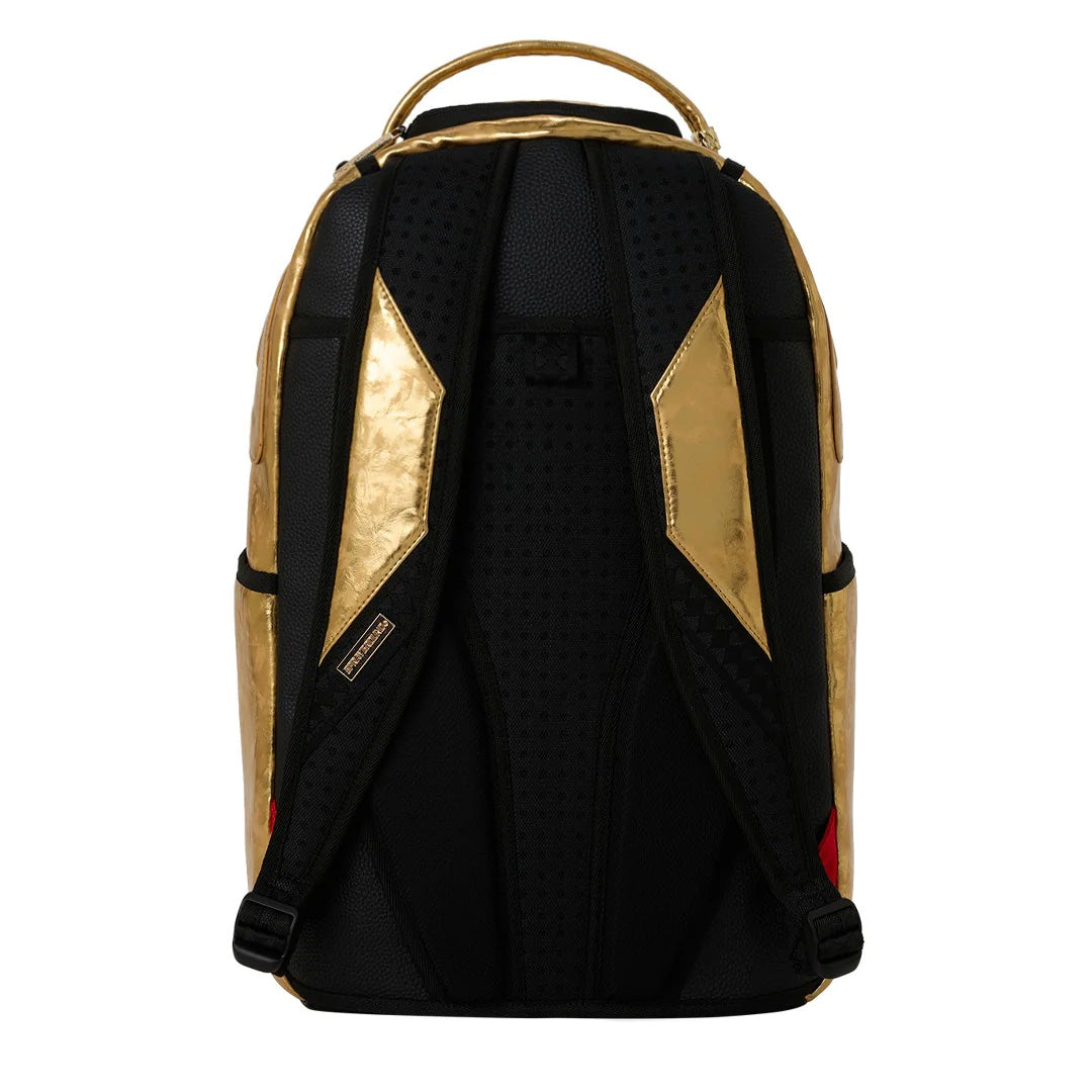 ZAINO UNISEX SPRAYGROUND GOLD WEATHERED DORATO LUCIDO [PREORDER]