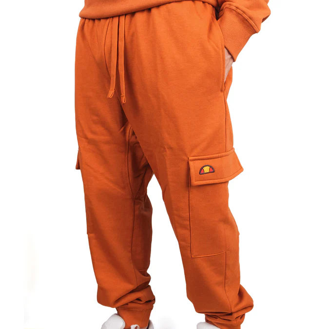 EHM306W25 - PANTALONI UOMO CARGO ELLESSE RUGGINE CON TASCONI