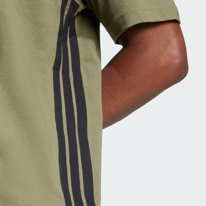 T-SHIRT ADIDAS ESSENTIALS 3-STRIPES SINGLE JERSEY JE6391 UOMO