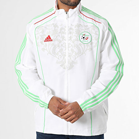 GIACCA UOMO ALLENAMENTO ADIDAS ALGERIA 2025 BIANCA JE5343