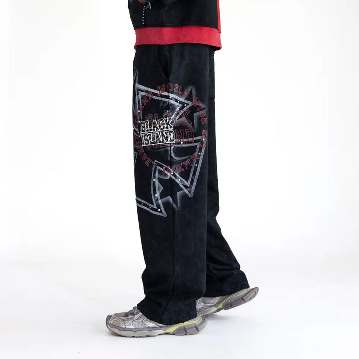 2114 - PANTALONE - Black Island