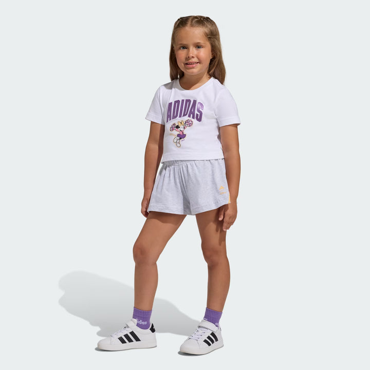 COMPLETINO ADIDAS X DISNEY MINNIE MOUSE BIANCO/GRIGIO