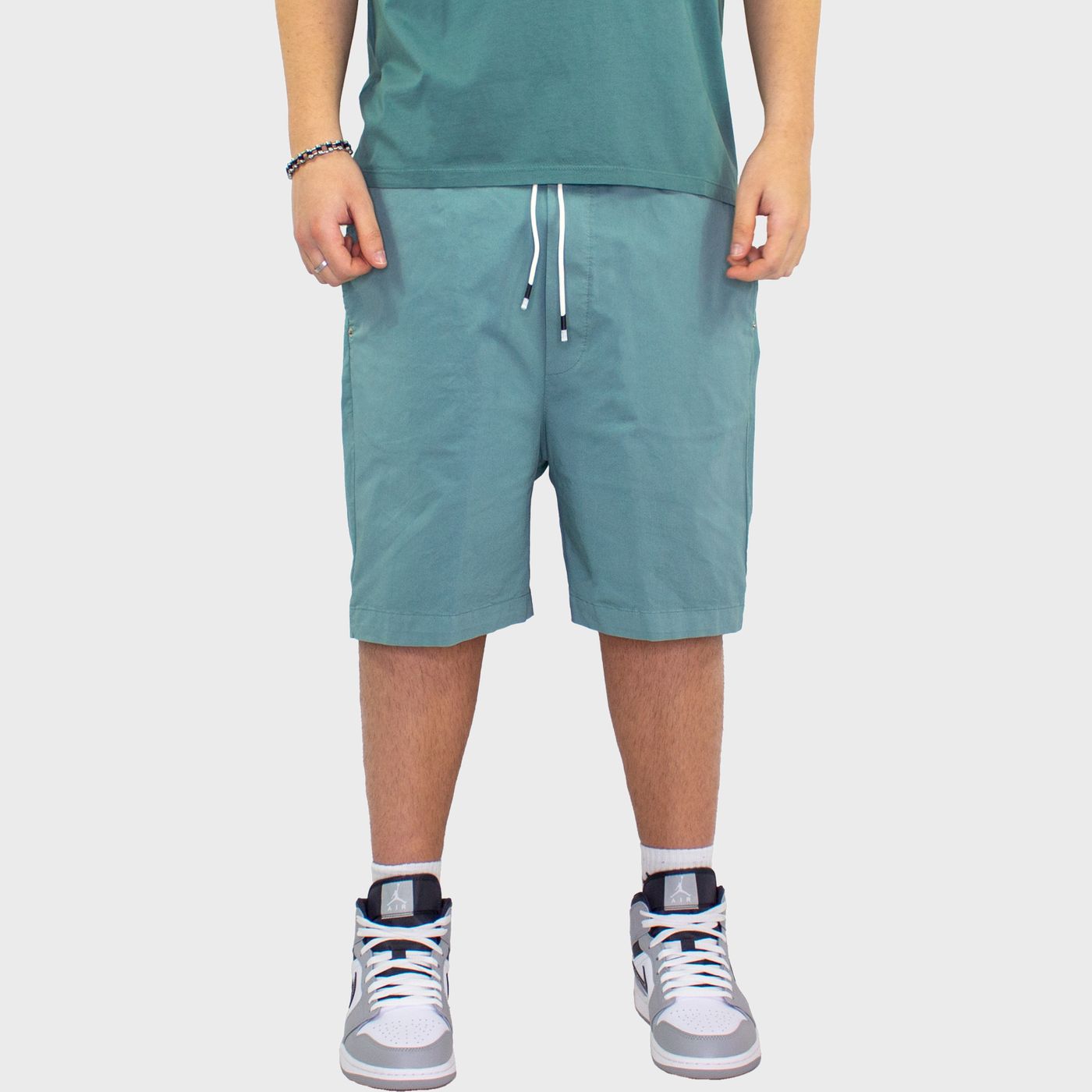 BR/00502 - Pantaloncini - WHITE OVER