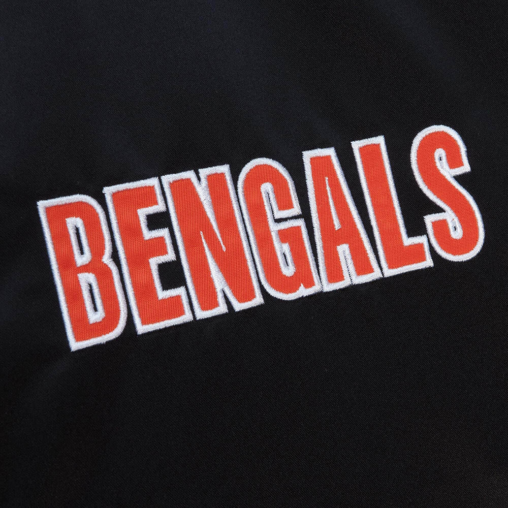 Cincinnati Bengals heavyweight satin jacket