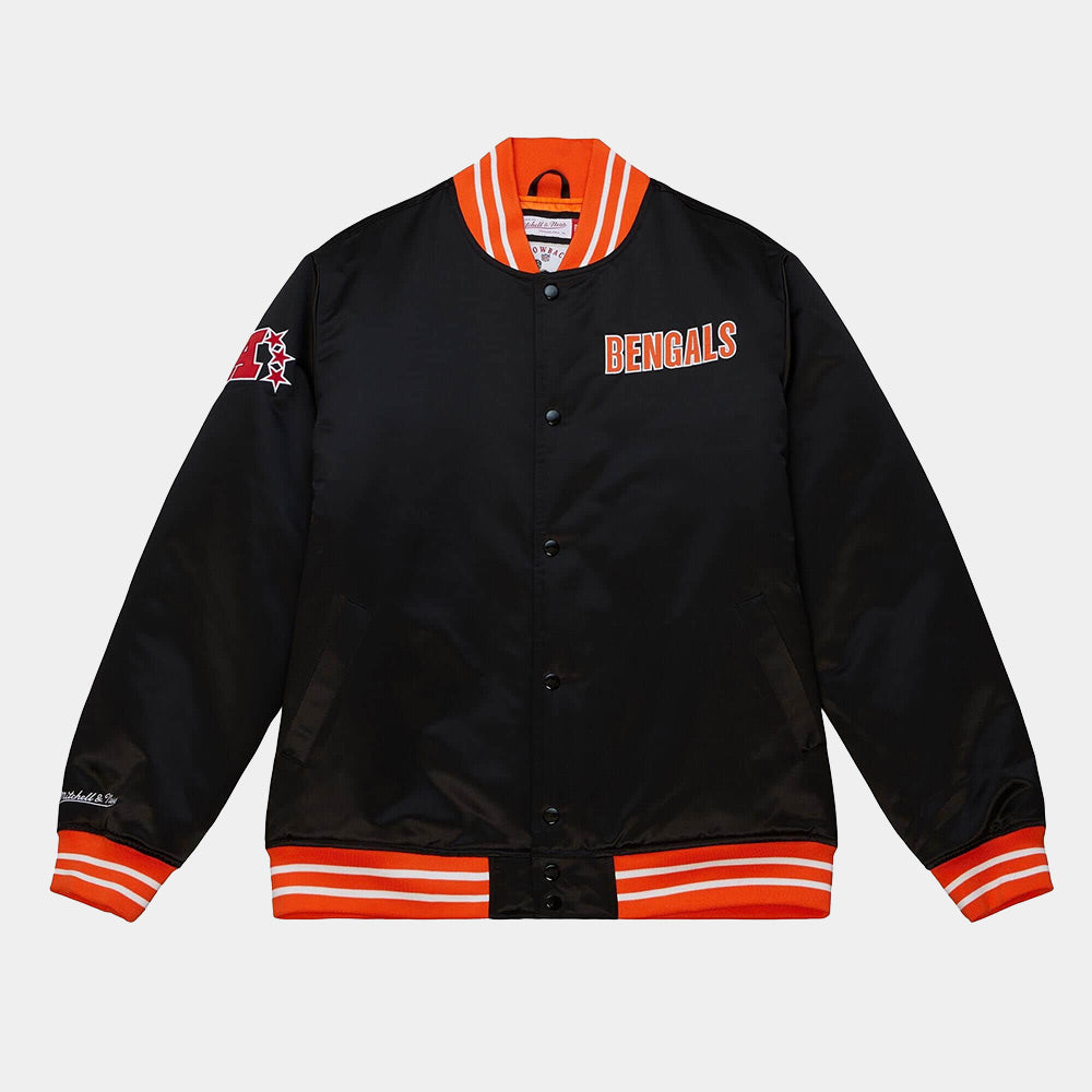 Cincinnati Bengals heavyweight satin jacket