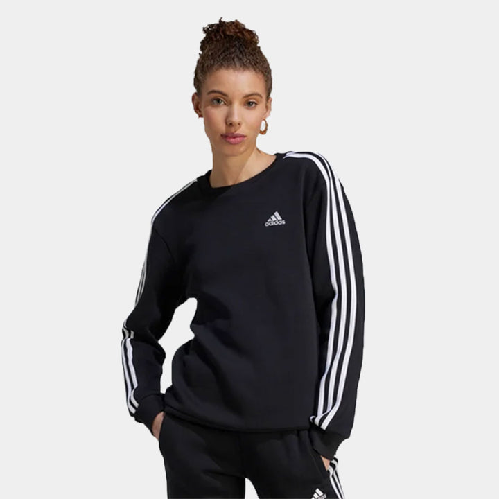 Crewneck 3 Stripes Basic Logo - Adidas