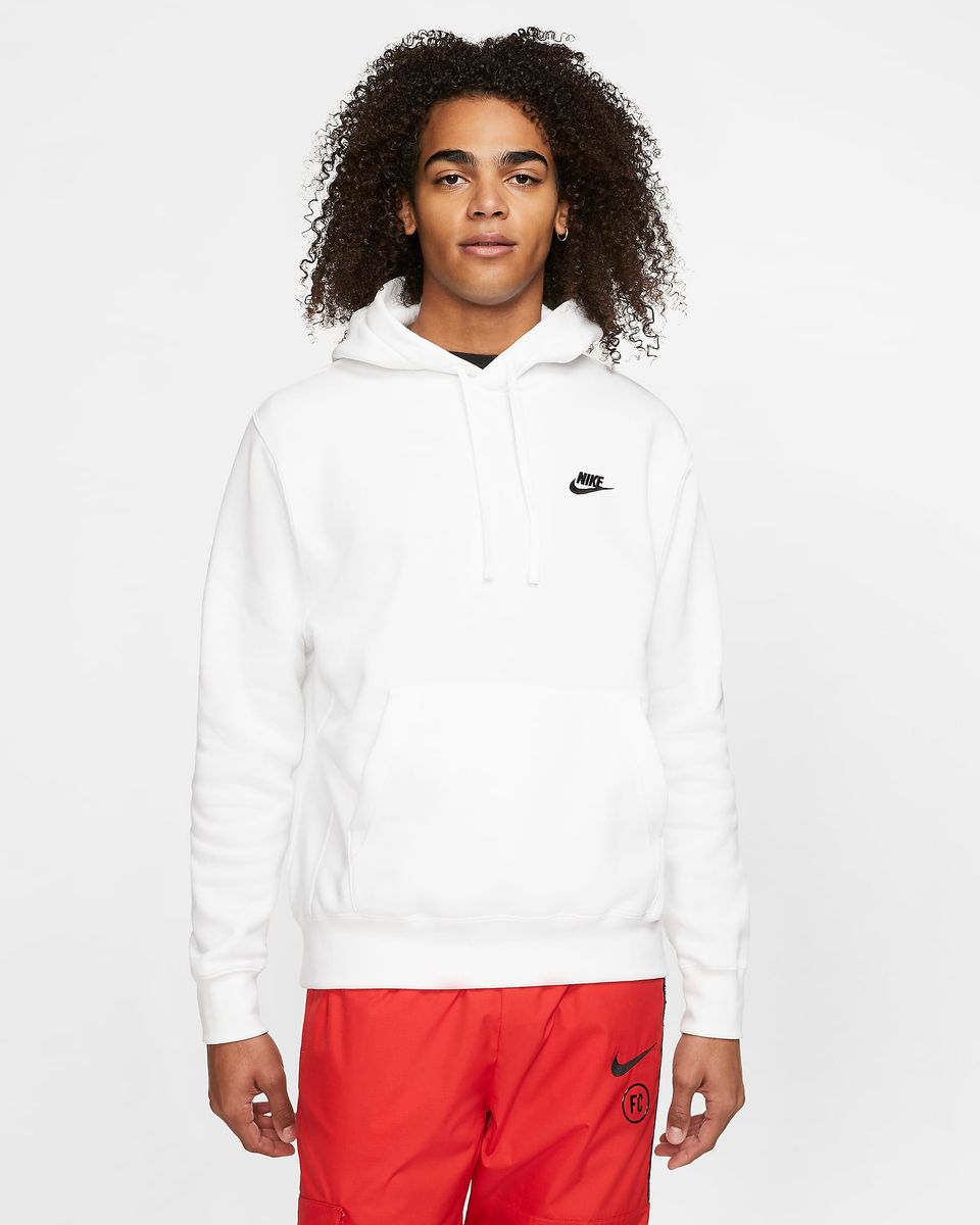 Felpa Sportswear Club Fleece Basic Logo - Nike
