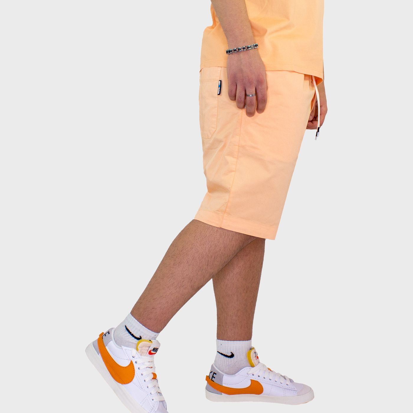 BR/00502 - Pantaloncini - WHITE OVER