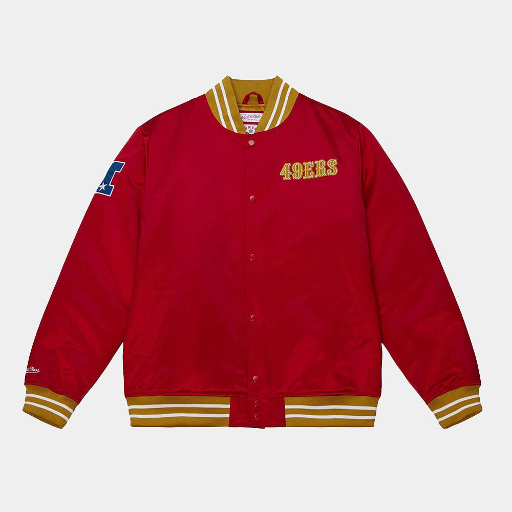 San Francisco 49ers heavyweight satin jacket