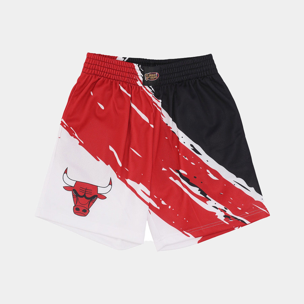 NBA Paint Brush Short Bulls - Mitchell &amp; Ness