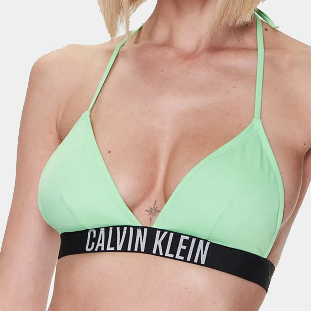 Top Bikini A Triangolo - Calvin Klein