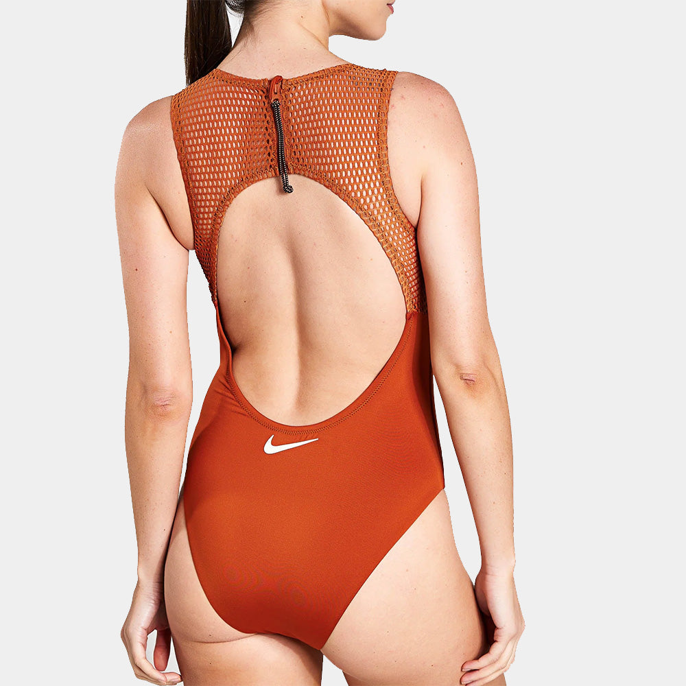 Nike Swimwear Keyhole One Piece - Nike