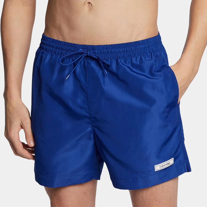 Costume Da Bagno Con Cordoncino Medio - Calvin Klein