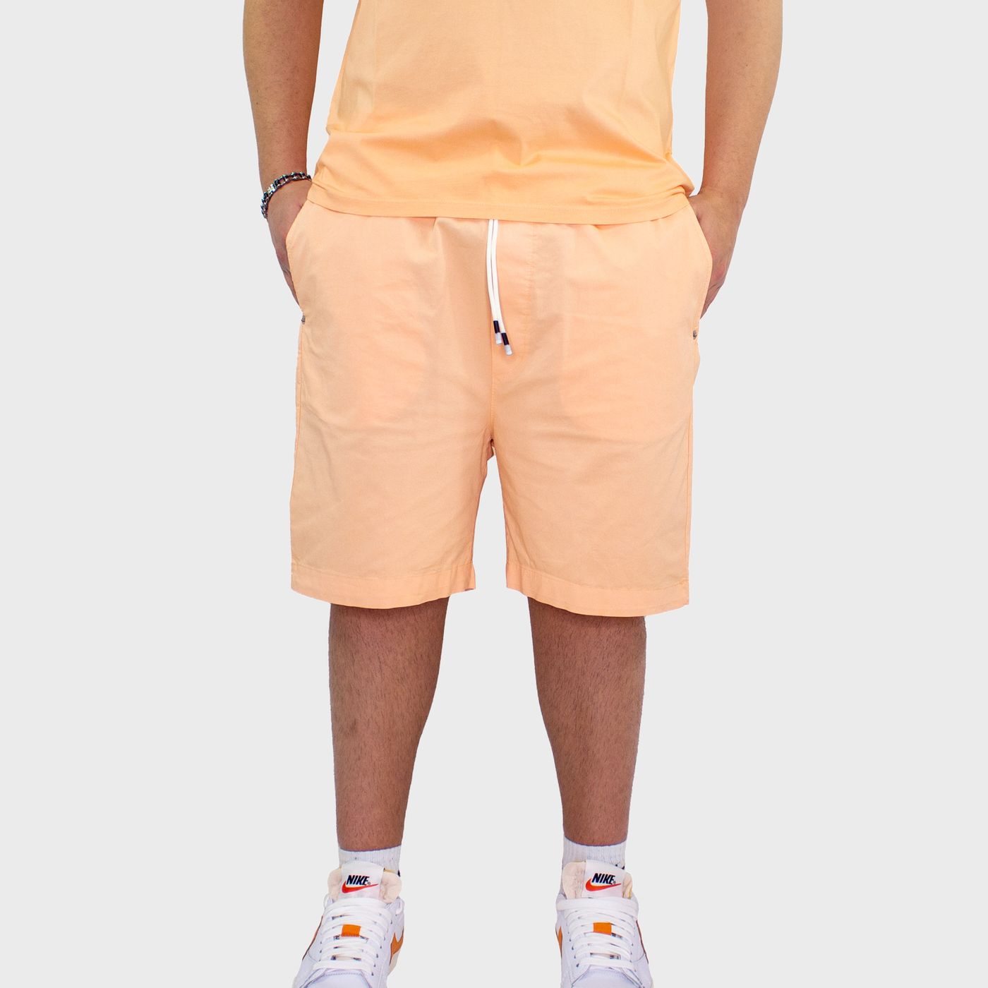 BR / 00502 - Shorts - WHITE OVER