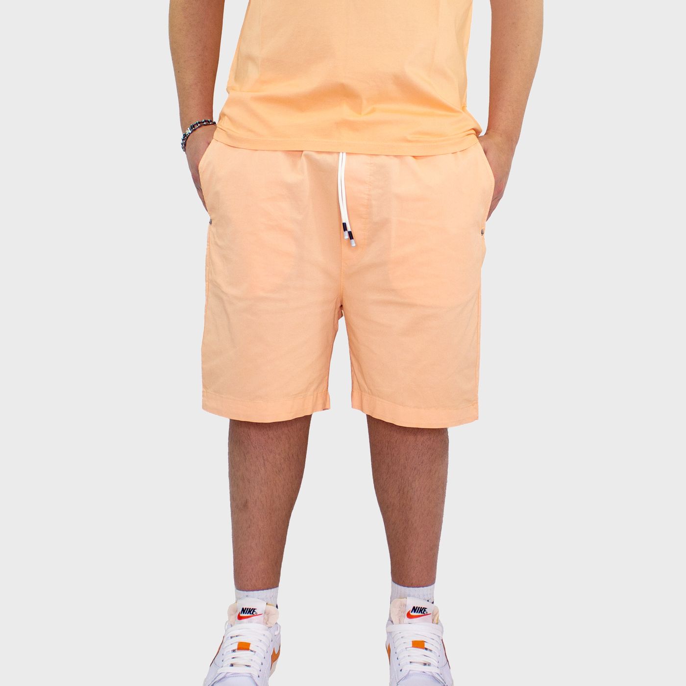 BR/00502 - Pantaloncini - WHITE OVER