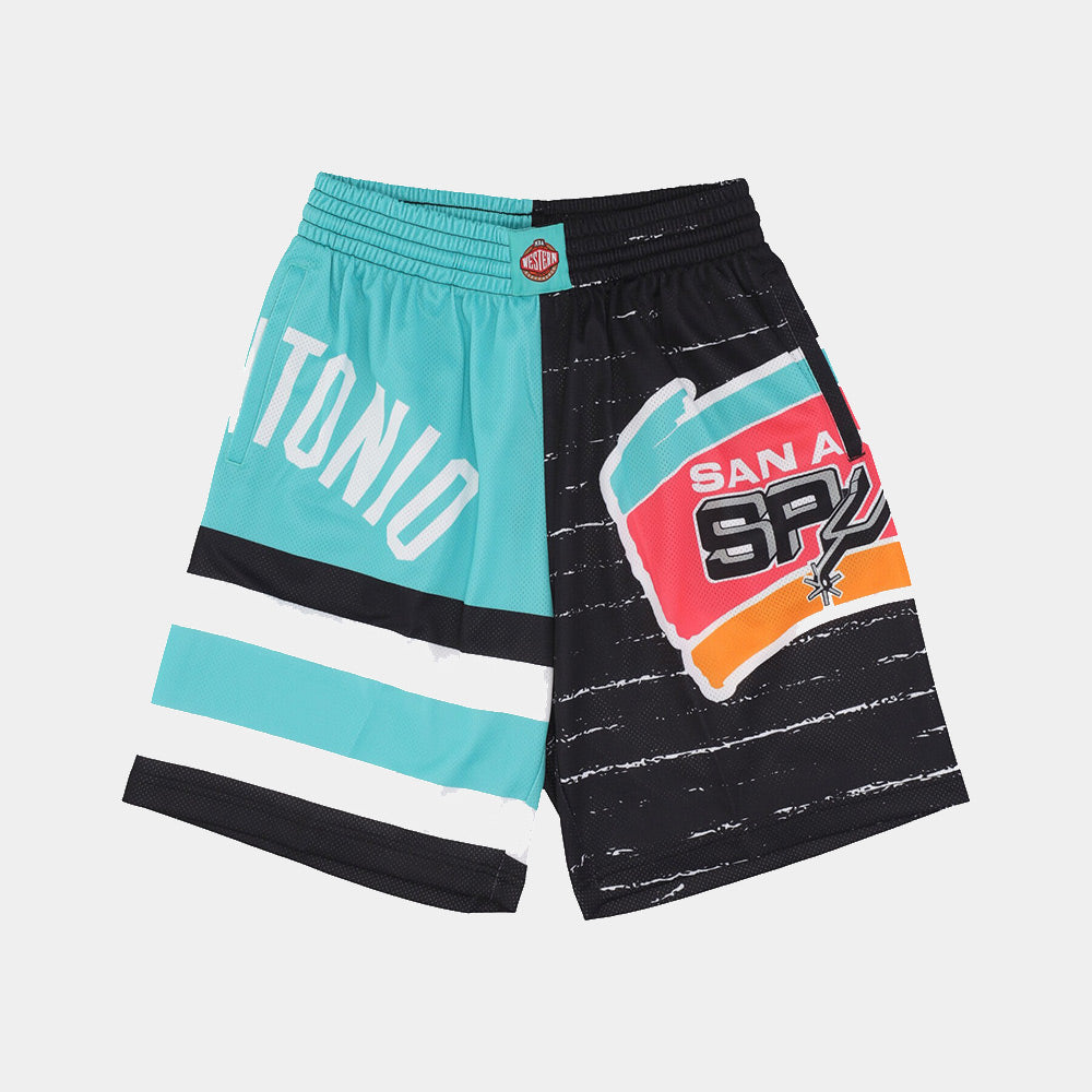 NBA Jumbotron 3.0 Short Spurs - Mitchell &amp; Ness